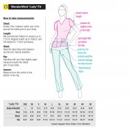Pantaloni Medicali Dama Hybrid - Straight Leg